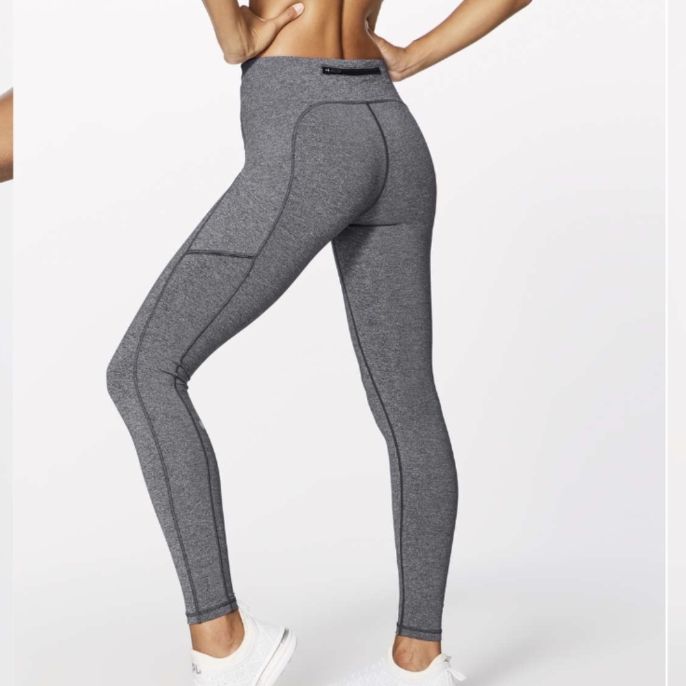 Lululemon Speed Up Tight *28" Heathered Black